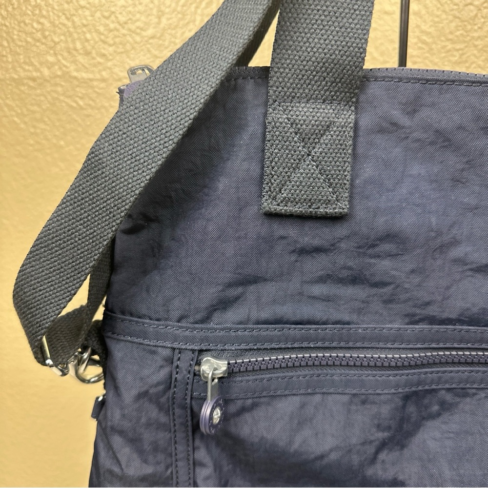 Kipling Eleva Convertible Tote True Blue Tonal We… - image 3